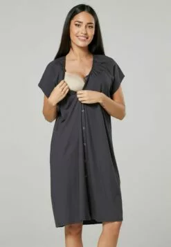 Happy Mama 2Pack- Nachtjapon - Black /Graphite -Happy Mama Verkoop ca0b4bd599d5471c957ad5fada8036f2