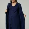 Happy Mama Maternity Hospital Set - Nachtjapon - Navy -Happy Mama Verkoop ce9537a800f14c0da91e1c20e2928d90