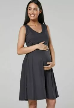 Happy Mama Summer- Jerseyjurk - Graphite -Happy Mama Verkoop d69f7bcf95dc48ebbc5a4acebad4f369