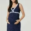 Happy Mama Sold Separately - Nachtjapon - Nightdress - Navy Dots -Happy Mama Verkoop e29fd12e69a4412b8701b91dda45f7e9
